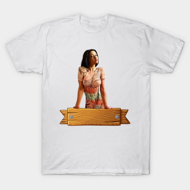 Batik Girl T-Shirt by SAE